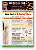 Fatima Dallas Fort Worth Tour flyer